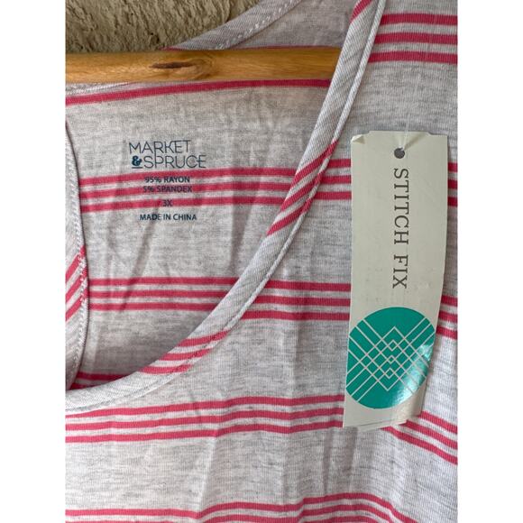 Market & Spruce Merrit One Pocket Knit Tank NWT - Picture 2 of 7